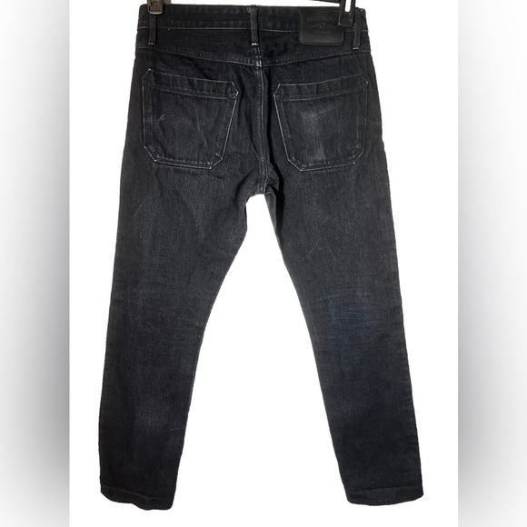 Freenote The Rios Number 02 Slim Straight Washed Out Black Jeans Size 30 - Picture 4 of 5